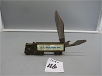 Vintage Colonial Prov USA Semi Truck 2 Blade Knife