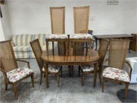 40" Round Table and 8 Chairs