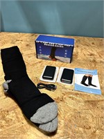 New battery powered heated socks rechargeable