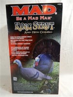 NEW MAD KING STRUT AND HEN COMBO TURKEY DECOYS