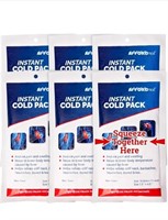 (New) AFFORDTEX Instant Cold Pack –6 Count