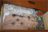 Drawer with Towels, Table Cloths & more