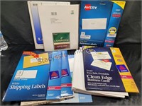 Printer Labels, Cards ETC