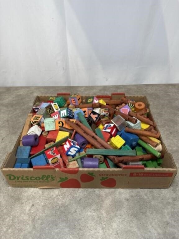 Assortment of Kids Learning Blocks and More