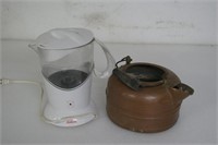 Hot Chocolate Maker and Copper Kettle