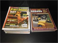 Lot of Vintage Street Rods & Hot Rods Magazines