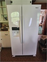 38W x70H x31D whirlpool refrigerator  with water