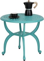 Cast Aluminum Outdoor Side Table,anti-rust Outdoor