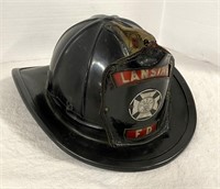 Vintage Lansing FD Fire Helmet