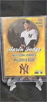 Aaron Judge 2015 ROOKIE GOLD NOVELTY card by