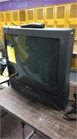 27" SAMSUNG TV AND A BISSELL VACUUM