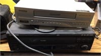 LASER DISC PLAYER, AND A VCR