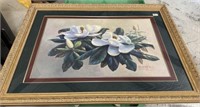 RC Davis Signed 401/2500 Magnolia Framed Print