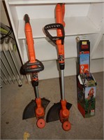 B&D Electric Weed Eaters & 16in Hedge Trimmer