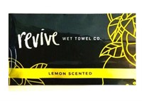 Lot of Revive Wet Towels Lemon Scent