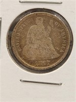 1877cc seated dime