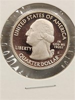 2011s silver proof chickasaw quarter