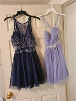 Lot of 2 Fancy Dresses size 3/4 and 3, both short