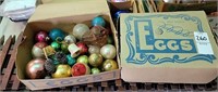 2 Boxes of Vintage Christmas Bulbs