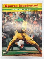 Signed sports Illustrated 1971- Vida Blue