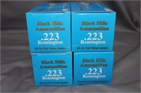 4x$ - Black Hills Ammo .223 Remington 55gr FMJ - 2