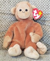 Bongo the (Tan Tail) Monkey - TY Beanie Baby