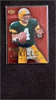 2000 Upper Deck Black Diamond Brett Favre Diamond