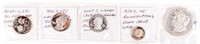 Coin 1888-S Morgan Silver Dollar+4 DCAM's