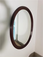 Ethan Allen Oval Mirror - 22" x 31.5"