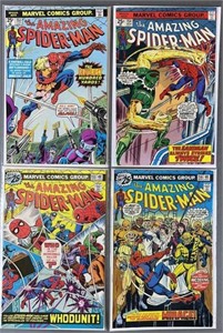 Amazing Spider-Man #153-156 Marvel Comic Books