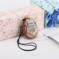 P294  MIAODAM Mini Kalimba 8 Keys Brown