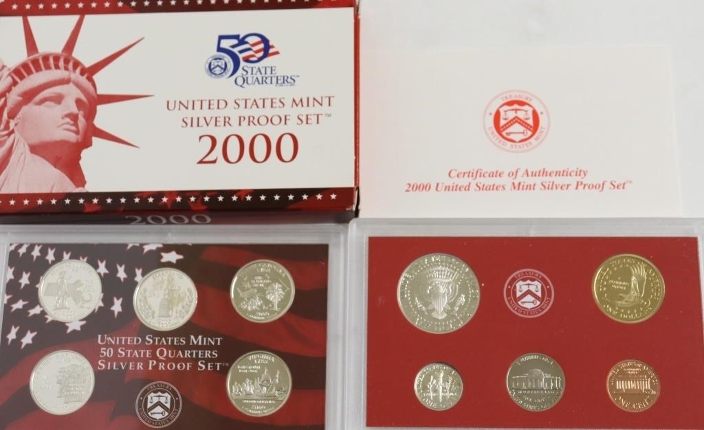 2000 SILVER PROOF SET