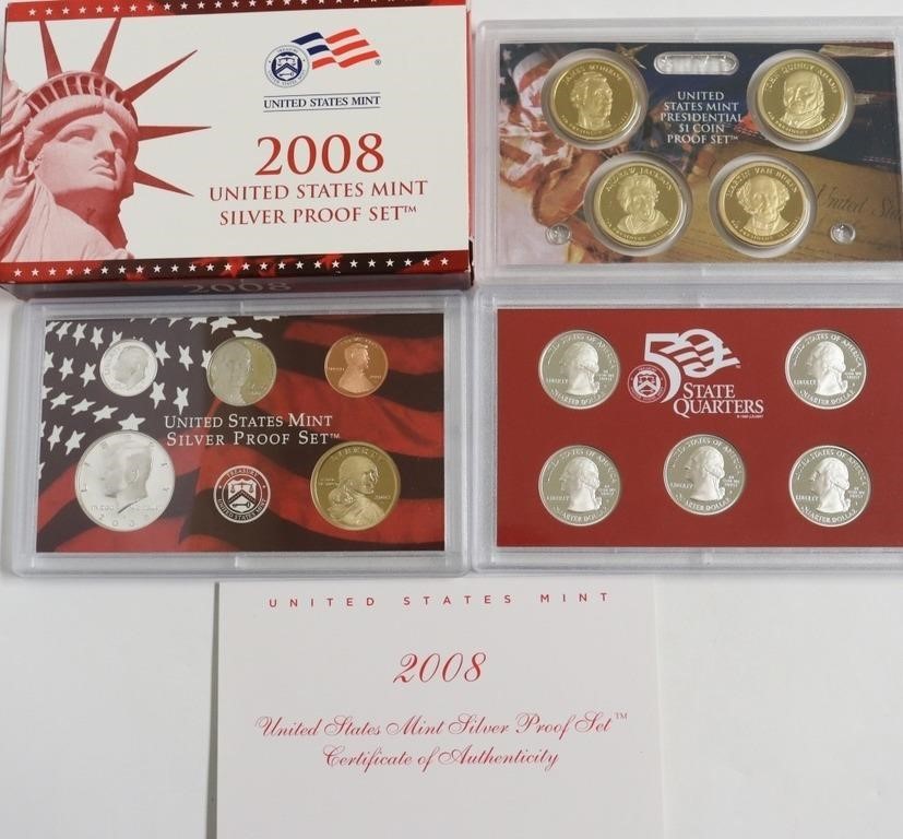 2008 SILVER PROOF SET