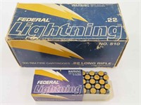 Federal Lightening .22  Approximately 500 Rds