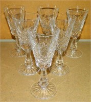 Set of 6 Sherry Glasses in Kenmare Pattern