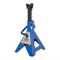 6 ton capacity jack stand adjusts from 16 1/8" - 2