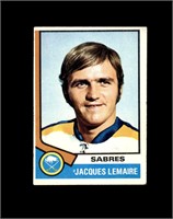 1974 Topps #24 Jacques Lemaire EX to EX-MT+