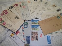 30 enveloppes commerciales anciennes et autres