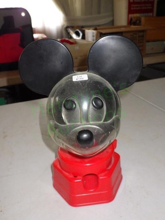 Hasbro 1968 Mickey Mouse Gumball Dispenser
