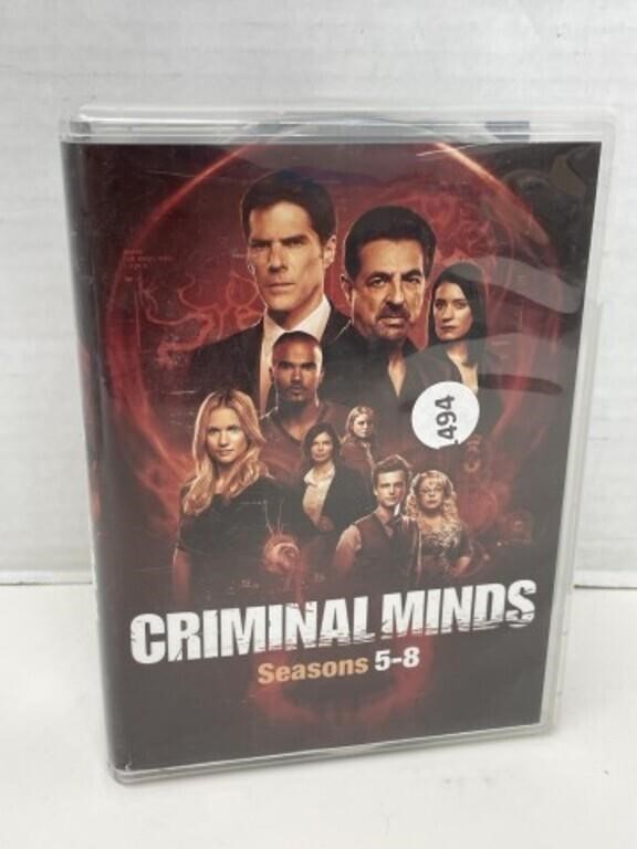 Criminal Minds Seasons 5-8 On Dvd