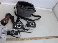 Camera Carrying Case, 2 MN Cameras w/ Lens