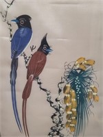 Asian Painting on Silk, Signed
