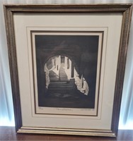 Greek Monotone Lithograph, Numbered & Signed