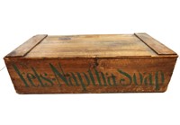 STUNNING ANTIQUE FELS-NAPTHA SOAP BOX!