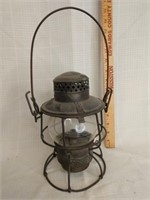 P.M. railroad lantern