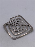 STERLING SILVER BROOCH