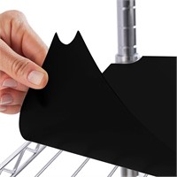 Gorilla Grip Shelf Liner  36x18  Black  Set of 5