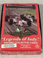 Legends of Indy racing collector cards