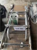 boat anchors, step ladders, propellers, misc.