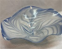 Murano? Art Glass super size wave bowl